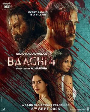 Baaghi 4 2025 Hindi Audio HD Poster Download - Filmyzilla