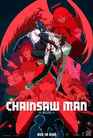 Chainsaw Man – The Movie: Reze Arc 2025 Hindi Dual Audio HD Poster Download - Filmyzilla