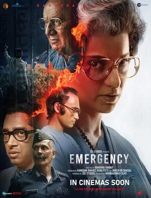 Emergency 2025 Hindi HD Poster Download - Filmyzilla
