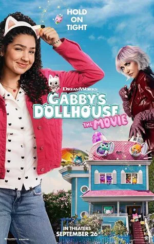 Gabby’s Dollhouse: The Movie 2025 Hindi Dual Audio HD Poster Download - Filmyzilla