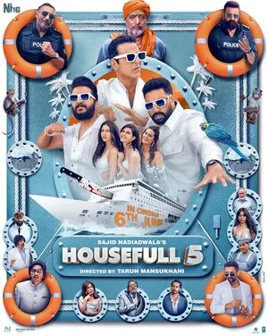 Housefull 5A 2025 Hindi HD Poster Download - Filmyzilla