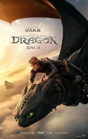 How to Train Your Dragon 2025 Hindi Dual Audio HD Poster Download - Filmyzilla