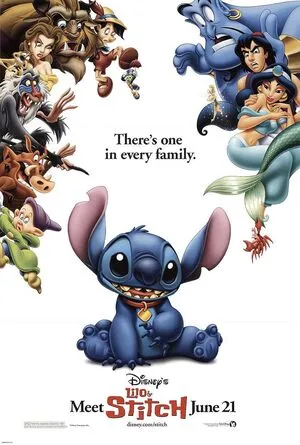Lilo & Stitch 2002 Hindi Dual Audio HD Poster Download - Filmyzilla
