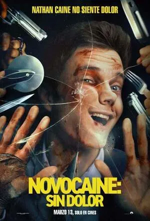 Novocaine 2025 Hindi Dual Audio HD Poster Download - Filmyzilla