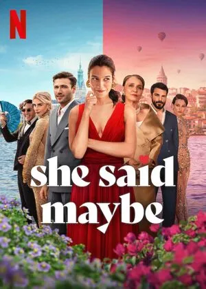 She Said Maybe 2025 Hindi Dual Audio HD Poster Download - Filmyzilla