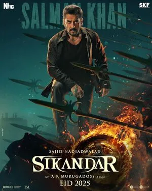 Sikandar 2025 Hindi HD Poster Download - Filmyzilla