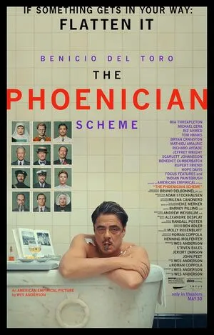 The Phoenician Scheme 2025 Hindi Dual Audio HD Poster Download - Filmyzilla