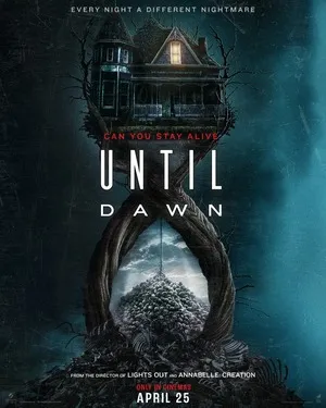Until Dawn 2025 Hindi Dual Audio HD Poster Download - Filmyzilla