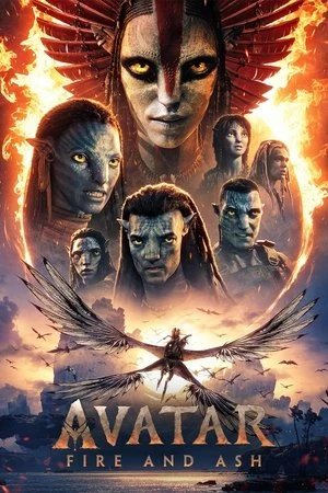 Avatar: Fire and Ash 2025 Hindi (LiNE) - English Dual Audio HD Poster Download - Filmyzilla