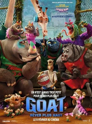 GOAT : Rêver plus haut 2026 Hindi - English Dual Audio HD Poster Download - Filmyzilla