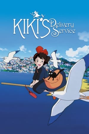 Kiki’s Delivery Service (1989) Hindi Dual Audio 350MB HD Poster Download - Filmyzilla