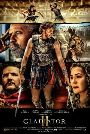 Gladiator 2 2024 Hindi Multi Audio HD Poster Download - Filmyzilla