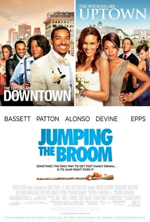 Jumping the Broom 2011 Hindi Dual Audio HD Poster Download - Filmyzilla