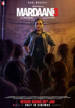 Mardaani 3 2026 Hindi Audio HD Poster Download - Filmyzilla