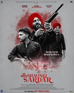 Shaunki Sardar 2025 Punjabi HD Poster Download - Filmyzilla