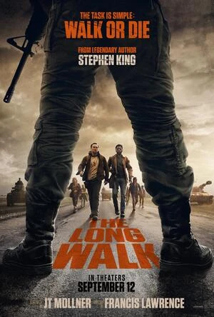 The Long Walk 2025 Hindi Dual Audio HD Poster Download - Filmyzilla
