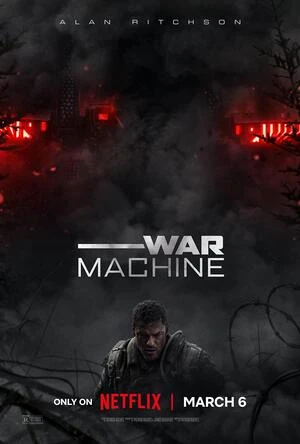 War Machine 2026 Hindi Dual Audio HD Poster Download - Filmyzilla